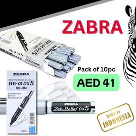 Ball Point DX5 Black 10pc